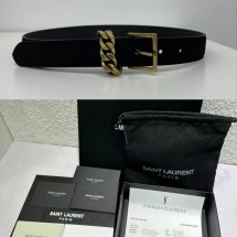 입생로랑 SAINT LAURENT 금장 버클 (국내배송)