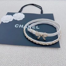 샤넬 CHANEL (화이트) 여성밸트 (국내배송)