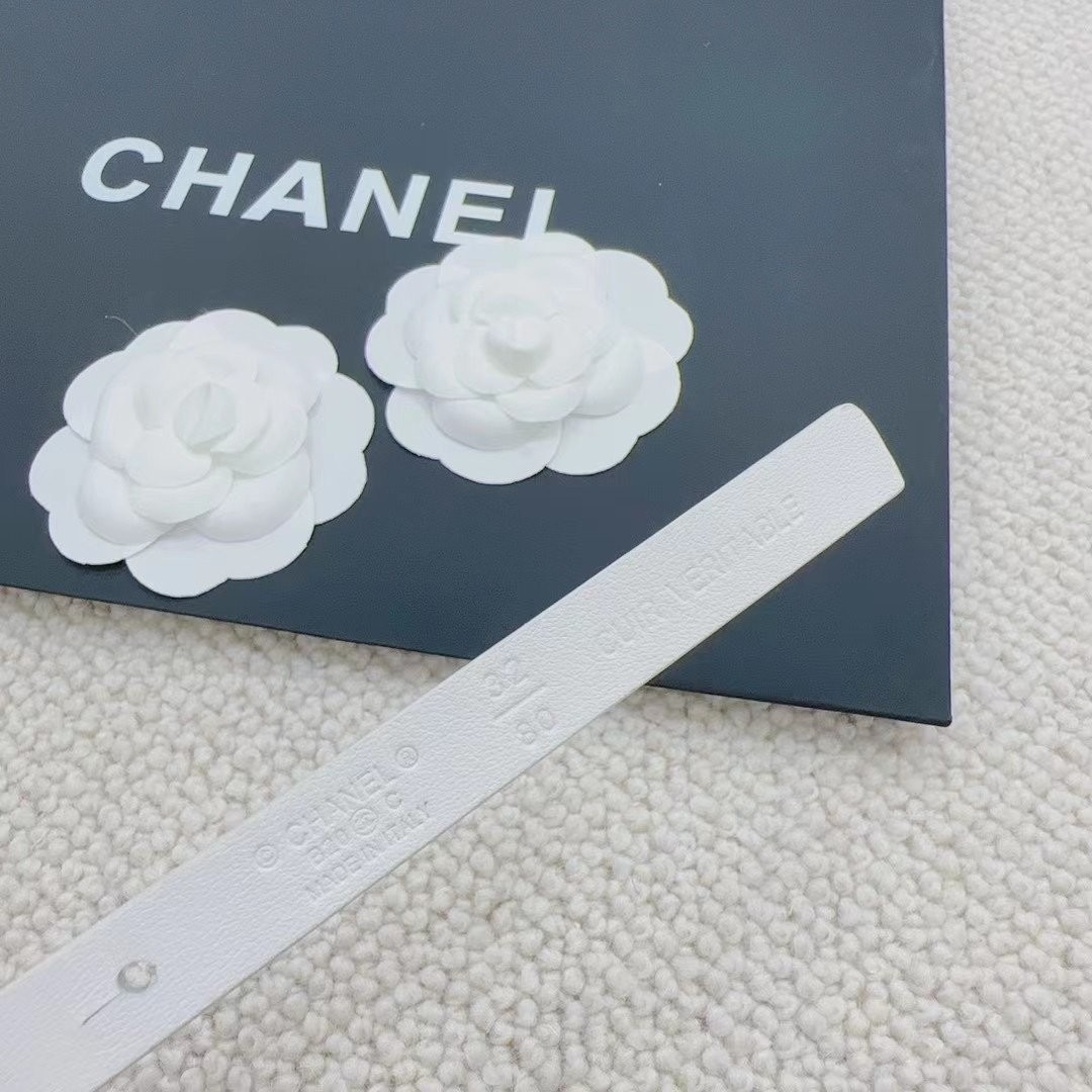 샤넬 CHANEL (화이트) 여성밸트 (국내배송)