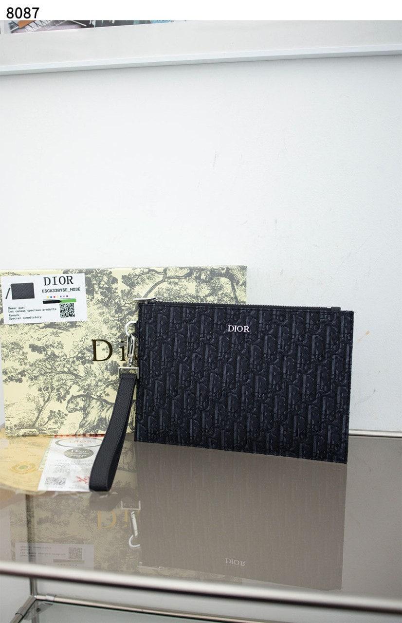 디올 Dior A5 Pouch Black Dior Oblique Jacquard (국내배송)