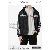 몽클레어 X Off-White 콜라보 바람막이 (국내배송)