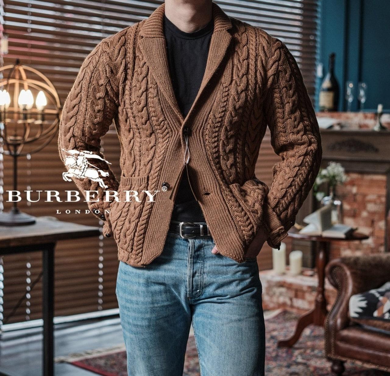 버버리 Burberry 프로썸 어페럴 이태리 울 니트가디건 (국내배송)