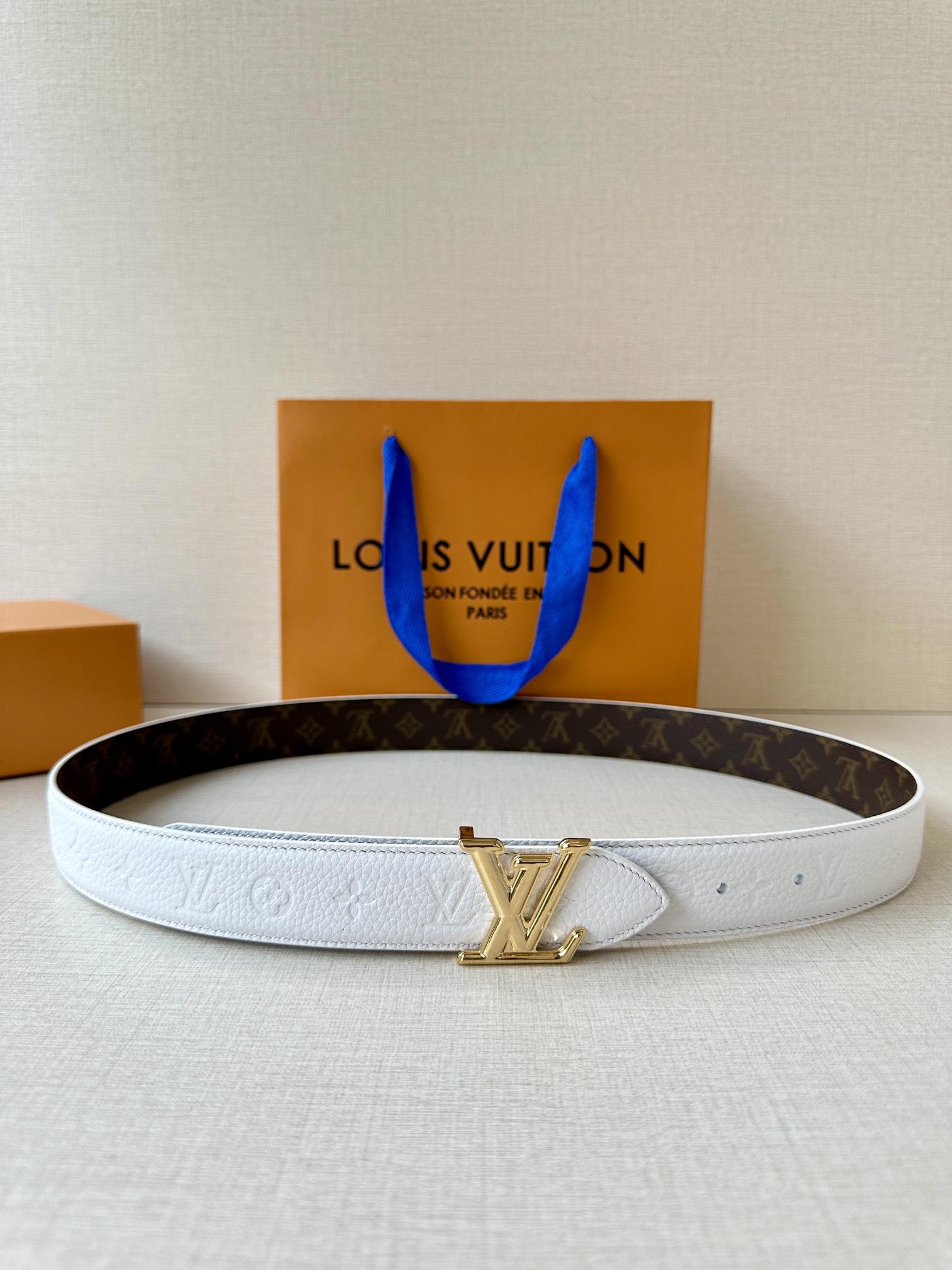 루이비통 LV 플라워그램 양면 벨트 (해외배송)