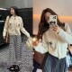 셀린느 포켓자수 니트집업 (국내배송)