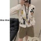 미우미우 케릭터 니트 울가디건 (국내배송)