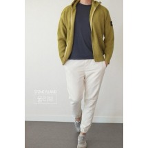스톤아일랜드 후드 집업니트 (국내배송)