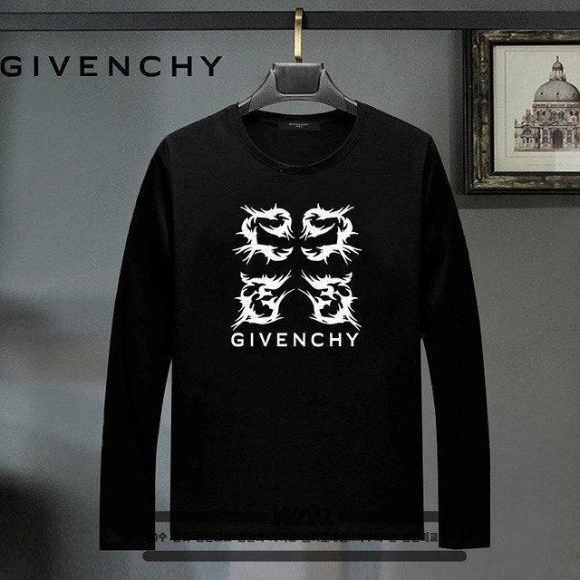 지방시 GIVENCHY 드래곤 사각 긴팔 티셔츠