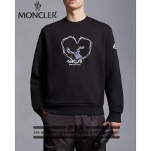 몽클레어 MONCLER 하트 철창 레터링 밍크양기모 티셔츠 (국내배송)