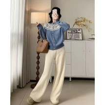 셀린느 트리옹프 페어 아일 울 가디건 (국내배송)