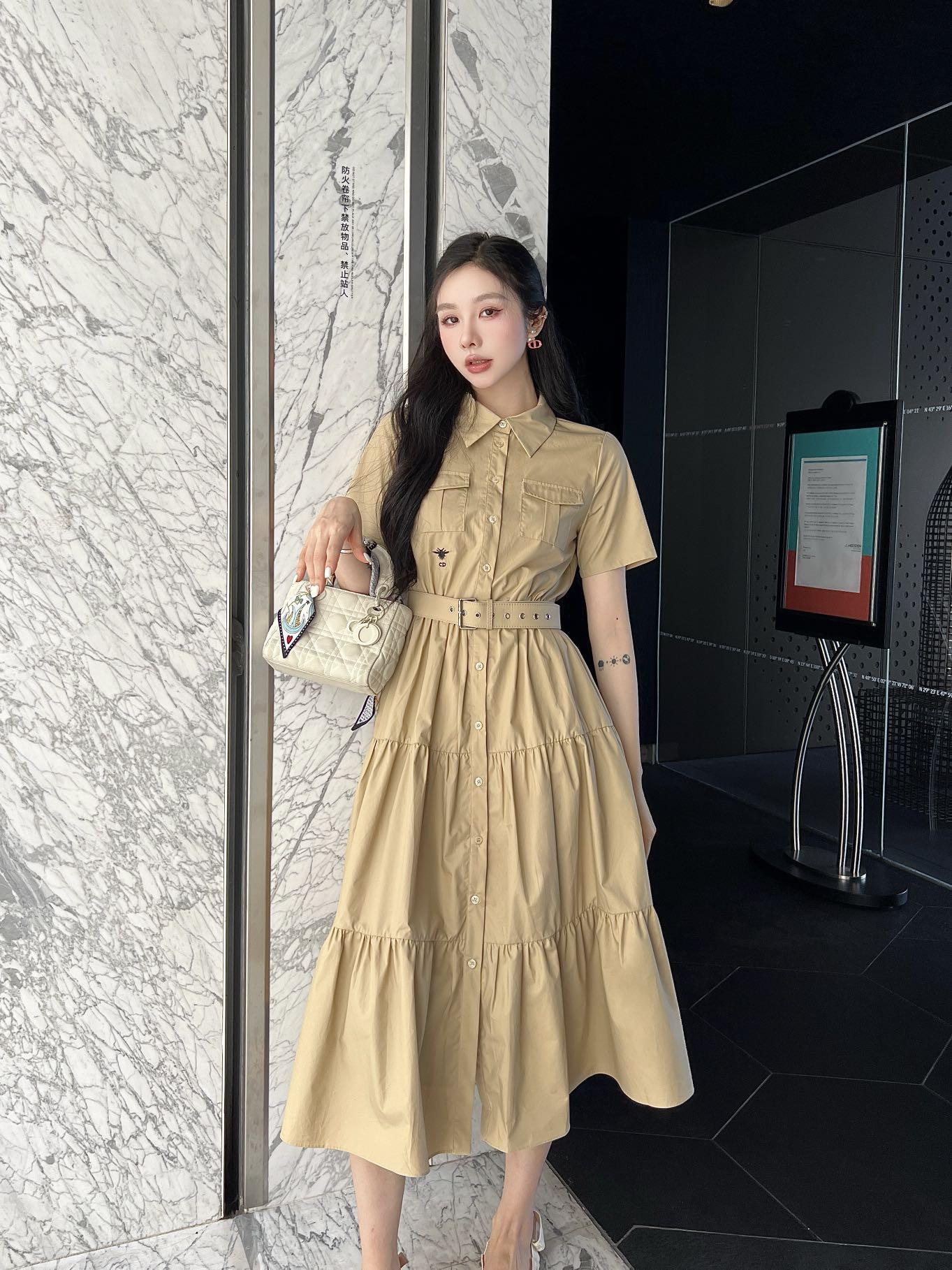 디올 25SS 신상 얼리 스프링 드레스 2컬러 (해외배송)