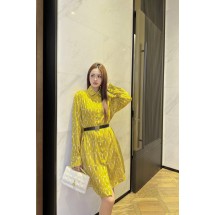 디올 셔츠 원피스 2컬러 (해외배송)
