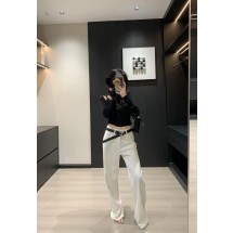 샤넬 데님 와이드 레그 스트레이트 팬츠 2컬러 (해외배송)