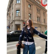 톰브라운 여성용 청키 니트 올오버 퍼피 가디건 (해외배송)