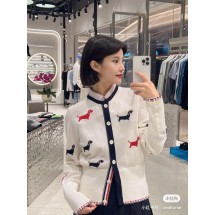 톰브라운 여성용 홀로우 자수 강아지 가디건 (해외배송)