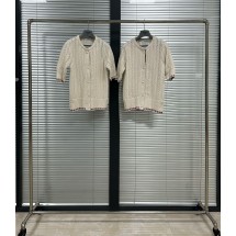 톰브라운 여성용 홀로우 반팔 가디건 (해외배송)