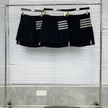 톰브라운 TB 원사염색 4줄플리츠 스커트 (해외배송)