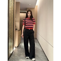 프라다 엠보싱 캐주얼 바지 2컬러 (해외배송)