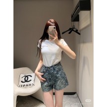 루이비통 올드 플라워 자카드 데님 반바지 (해외배송)