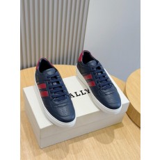 발리 Bally Tennis 남성용 컬러블록 가죽 스니커즈 (해외배송)