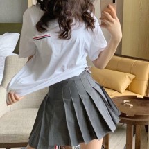 톰브라운 롱 백 플리츠 스커트 2컬러 (해외배송)