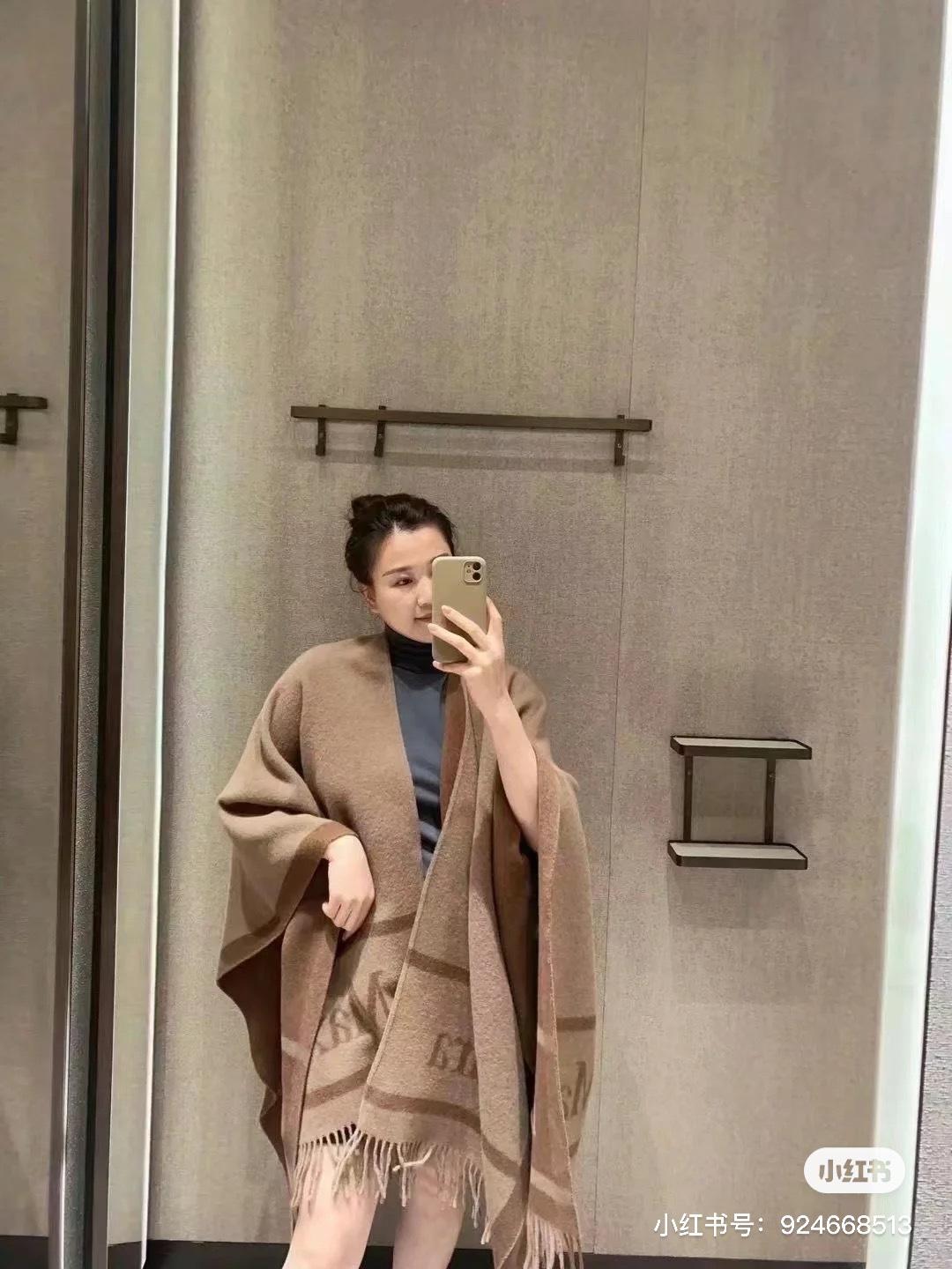 막스마라 캐시미어 숄 대형 스카프 (해외배송)
