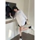 미우마우[MIU MIU] 여성 화이트 포플린 셔츠 (국내배송)