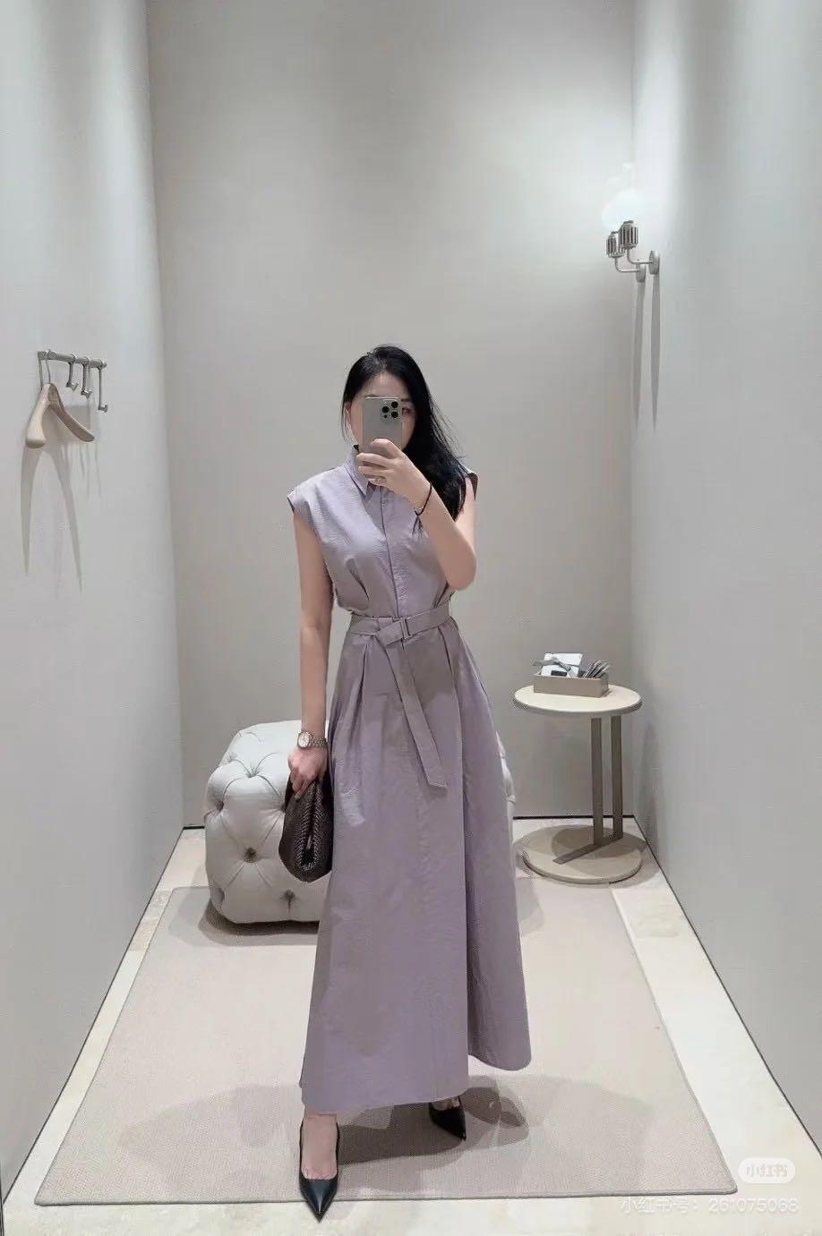 브루넬로쿠치넬리 셔츠 롱 드레스 (해외배송)