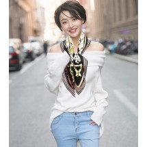 루이비통 실크 스퀘어 스카프 (해외배송)