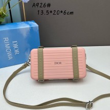 디올 x RIMOWA 콜라보 트렁크 파우치 크로스백 (해외배송)