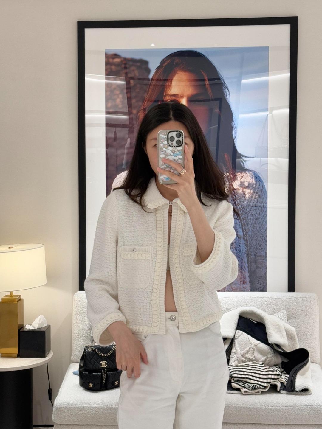 샤넬 25SS 초봄 신상품 카디건 스웨터 (해외배송)