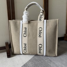끌로에 우디 라지 토트백 (해외배송)