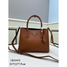 프라다 더블 레더 라지 백 (해외배송)