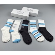 로에베 블루 라인 5종 양말 (국내배송)