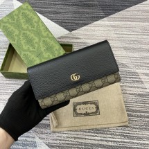 구찌 GG 마몽 바이컬러 장지갑 (해외배송)