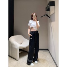 크롬하츠 크로스 산스크리트 프린트 캐주얼 바지 (해외배송)