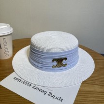 셀린느 왕골 버킷햇 모자 (국내배송)