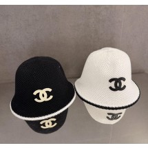 샤넬 25CC 로고 크로셰 버킷햇 벙거지 (국내배송)
