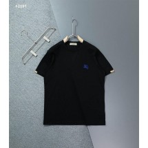 버버리 블루 기마자수 클래식 반팔 티셔츠 (국내배송)