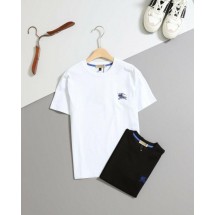 버버리 블루 기마 자수 라운드 (국내배송)