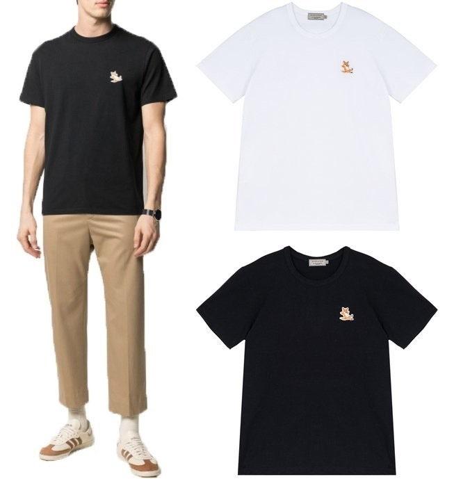 메종키츠네 칠랙스 폭스패치 반팔(2color) (국내배송)