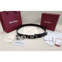 페레가모 살바토레 (Salvatore Ferragamo) 리버시블(양면) 벨트 (국내배송)
