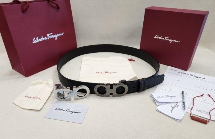 페레가모 살바토레 (Salvatore Ferragamo) 리버시블(양면) 벨트 (국내배송)