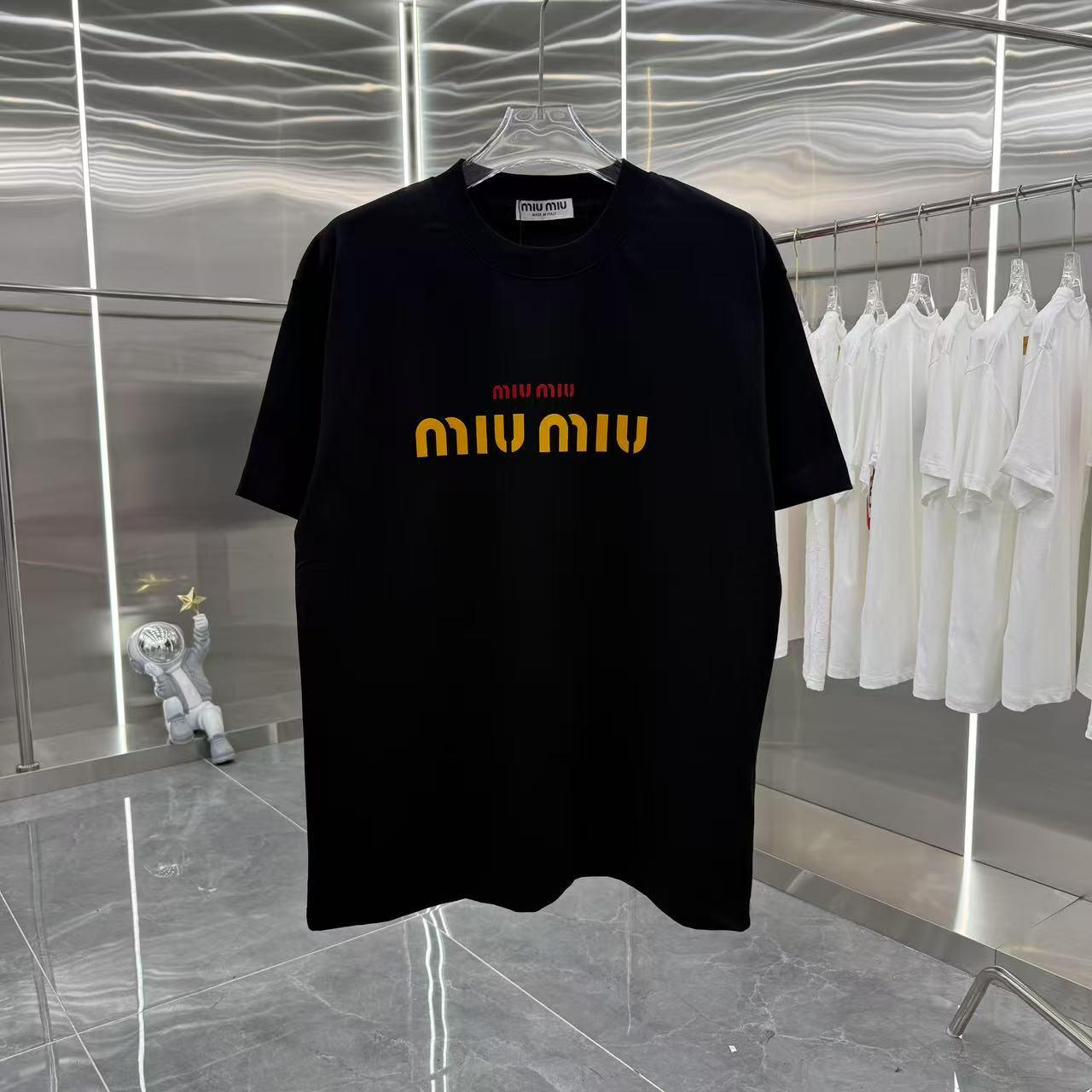 미우미우 라운드넥 반팔 (해외배송)