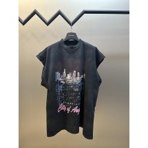 발렌시아가 로스앤젤레스 시티 오브 엔젤스 프린트 조끼 (해외배송)