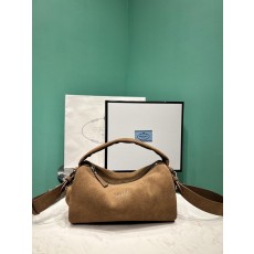 프라다 보스턴 스웨이드 핸드백 (정품급 해외배송)