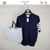 톰브라운 사선완장 반팔 니트 신상 (국내배송)