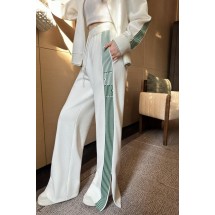 디올 사이드 스트라이프 캐주얼 팬츠 (해외배송)