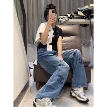 샤넬 점박이로고 청바지 (국내배송)